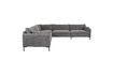 Miniature Anthracite fabric 7-seater corner sofa Summer 4