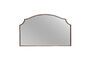 Miniature Antica clear metal mirror Clipped