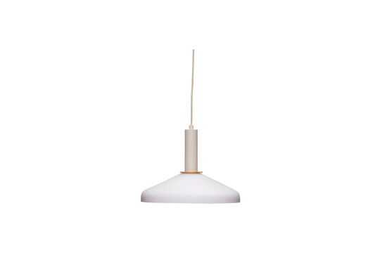 Apollo white glass pendant