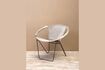 Miniature Arceau grey cowhide armchair 1