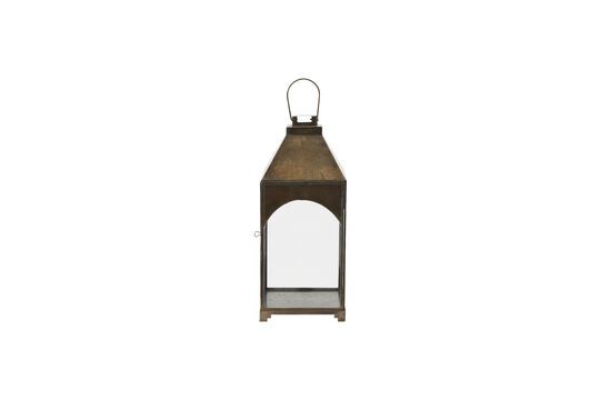 Arch gilt metal lantern Clipped