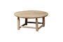 Miniature Archipel coffee table in light wood Clipped