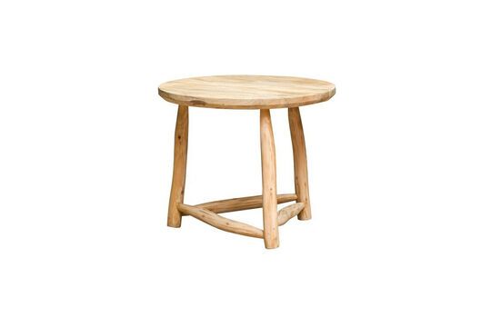 Archipel light wood side table Clipped