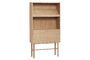 Miniature Archive light oak veneer shelf Clipped