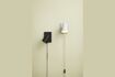 Miniature Ardent light grey metal wall lamp 3