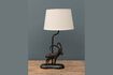 Miniature Aries brown brass table lamp 1