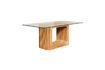 Miniature Arrondi light wood dining table 5