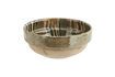 Miniature Artisan blue taupe earthenware bowl 1