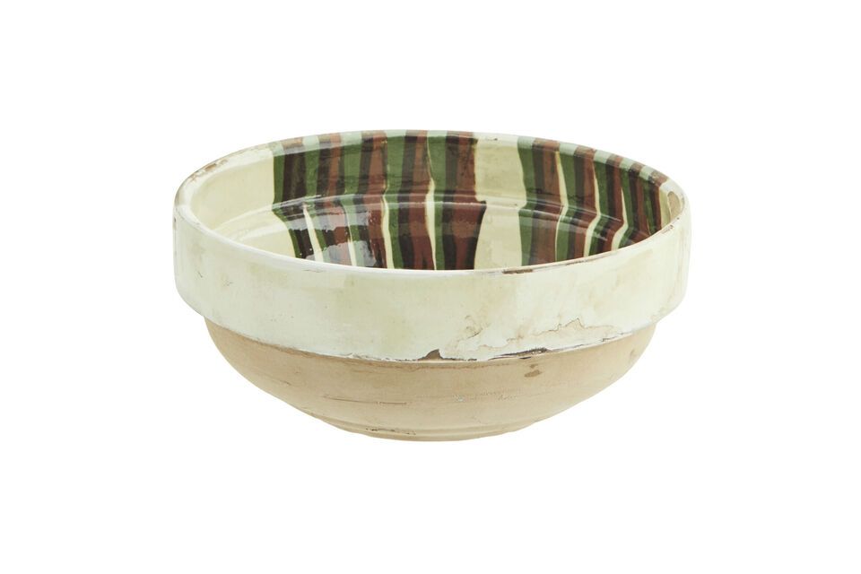 Artisan off-white earthenware bowl Madam Stoltz