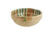 Miniature Artisan orange earthenware bowl 1