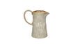 Miniature Ascoli beige stoneware pitcher 1