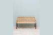 Miniature Asmara light jute bench seat 2