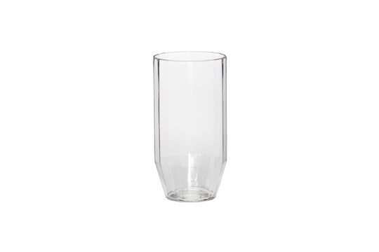 Aster clear glass water glass Clipped