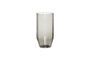 Miniature Aster smoked grey glass water glass Clipped