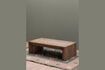 Miniature Asturias dark wood coffee table 1