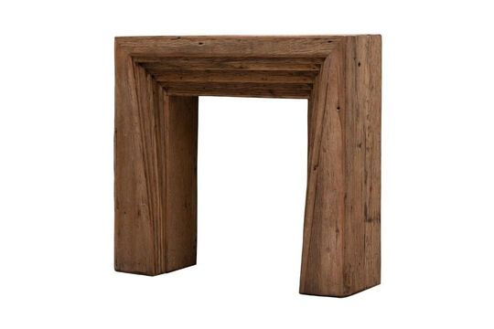 Asturias dark wood console table Clipped