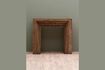 Miniature Asturias dark wood console table 2