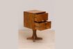 Miniature Aubin dark wood bedside table 4