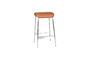 Miniature Avenue brown metal bar stool Clipped