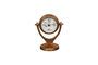 Miniature Aviateur copper metal clock Clipped