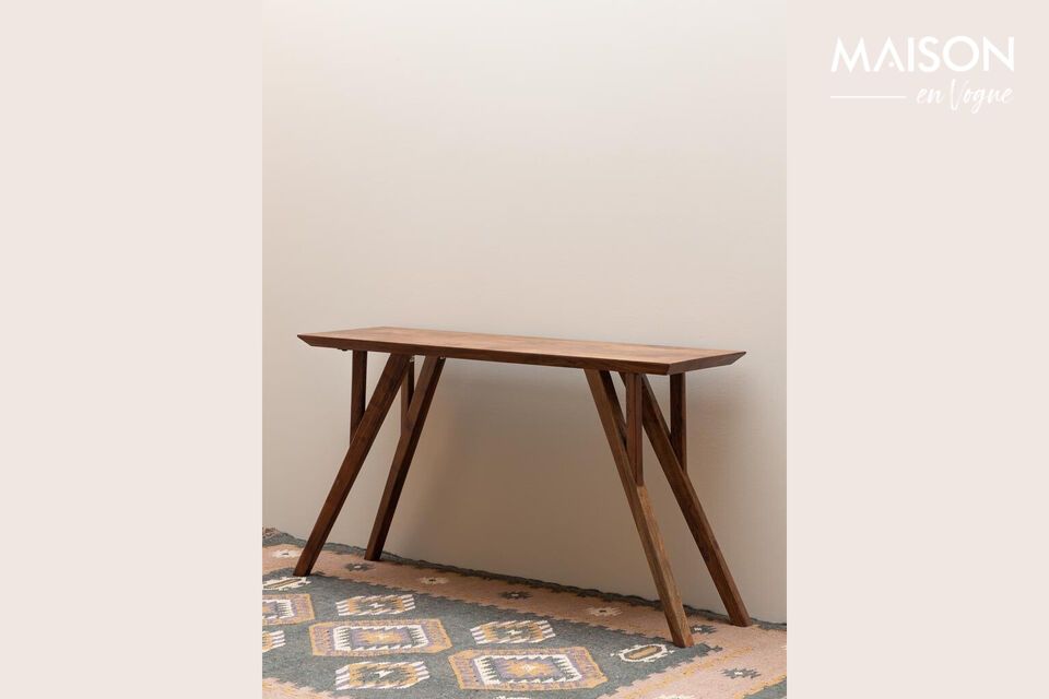 Avila dark wood console Chehoma