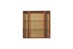 Miniature Azaria dark wood wall display case 5