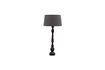 Miniature Bailey dark wood table lamp 2