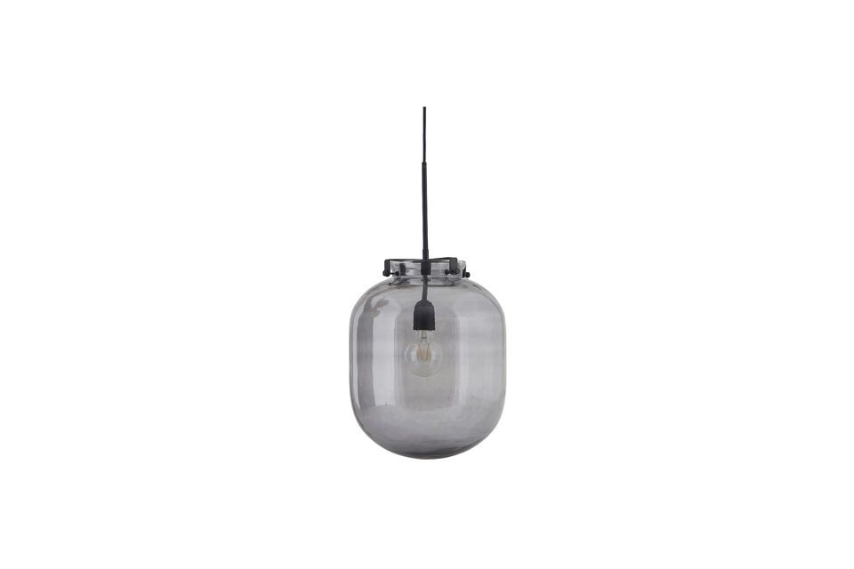 Ball grey glass pendant House Doctor