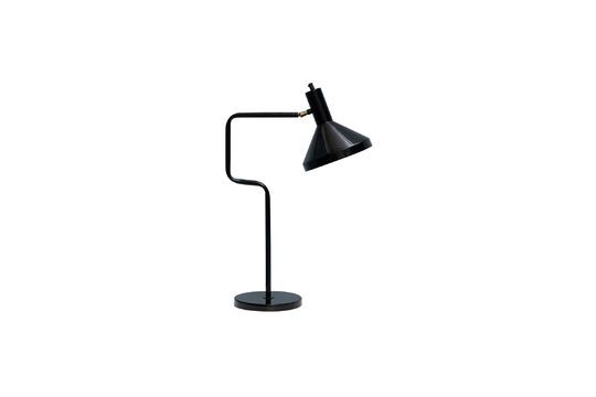 Baltimore black metal desk lamp Clipped