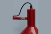 Miniature Baltimore red metal desk lamp 7