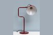 Miniature Baltimore red metal desk lamp 4