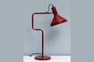 Miniature Baltimore red metal desk lamp 5