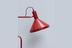 Miniature Baltimore red metal floor lamp 3