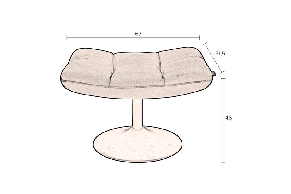 bar Brown vintage stool - 15