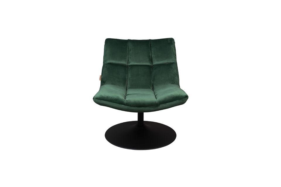 bar velvet lounge chair