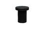 Miniature Barbade black rattan side table Clipped