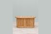 Miniature Barbade light rattan coffee table 2