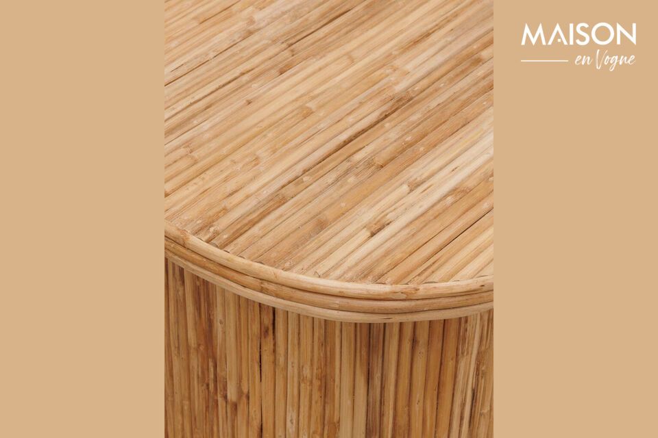 Discover the timeless charm of our Barbade light rattan coffee table