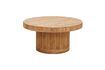 Miniature Barbade light rattan round coffee table 4