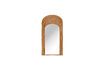 Miniature Barbados beige rattan mirror 4