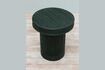 Miniature Barbados green rattan side table 2