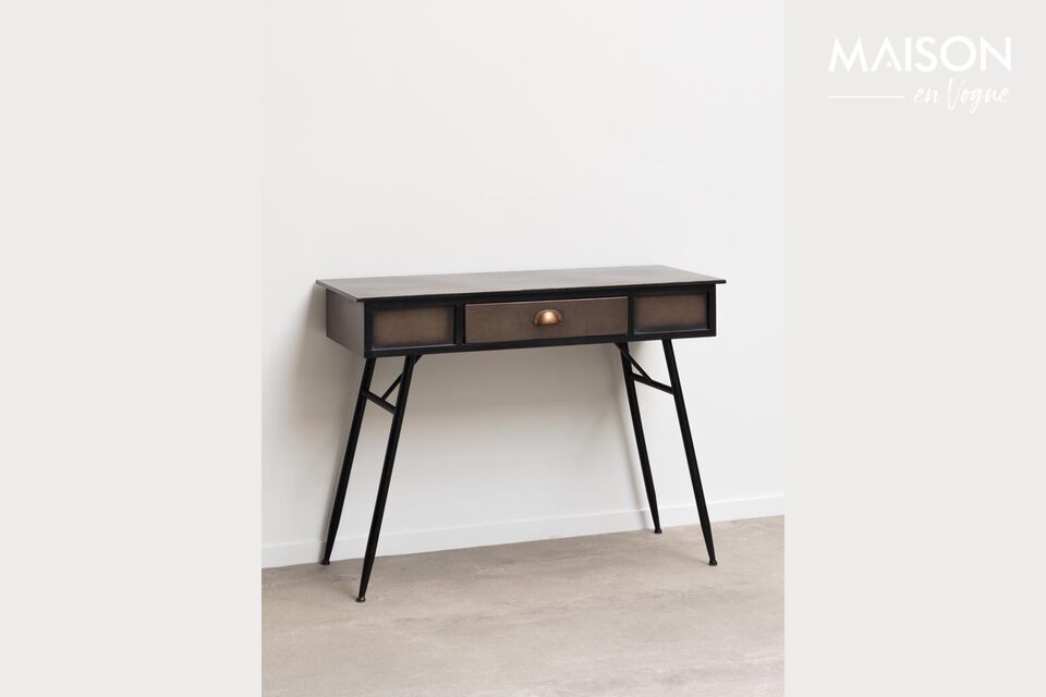 Barrow black metal console Chehoma