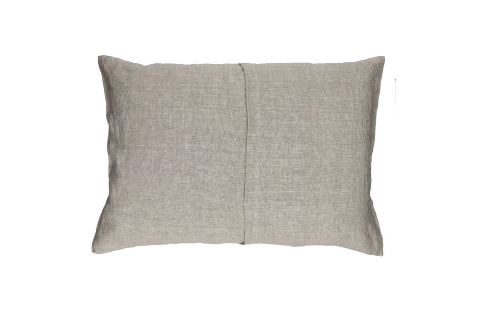 Basics beige cotton cushion - 9