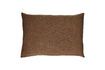 Miniature Basics chocolate cotton cushion 1