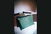 Miniature Basics green cotton cushion 3