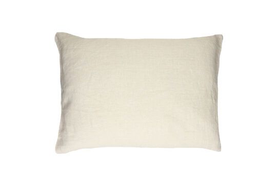 Basics ivory cotton cushion Clipped