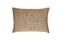 Miniature Basics ochre cotton cushion Clipped