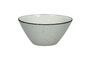 Miniature Basil white porcelain cereal bowl Clipped