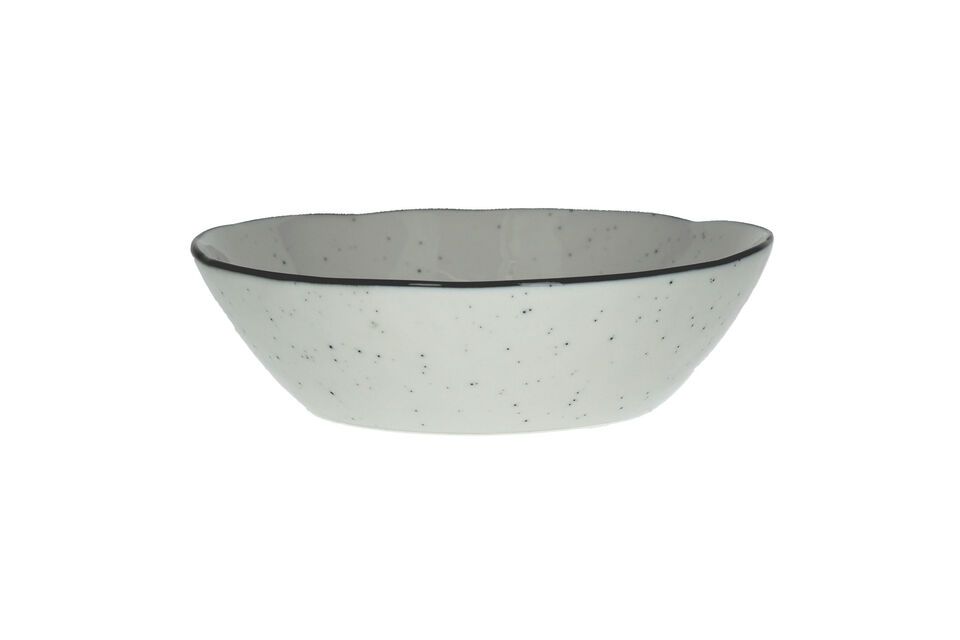 Basil white porcelain soup bowl Pomax