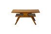 Miniature Bazaine dark wood coffee table 4